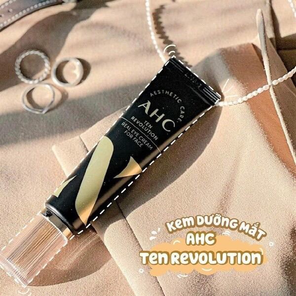 Kem mắt AHC ten revolution Real Eye Cream For Face 30 ml vàng đen