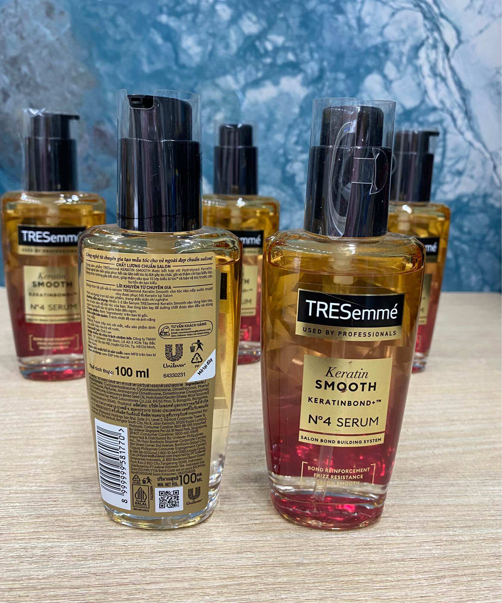 SERUM DƯỠNG TÓC TRESEMME KERATIN SMOOTH 100ML (MẪU MỚI)