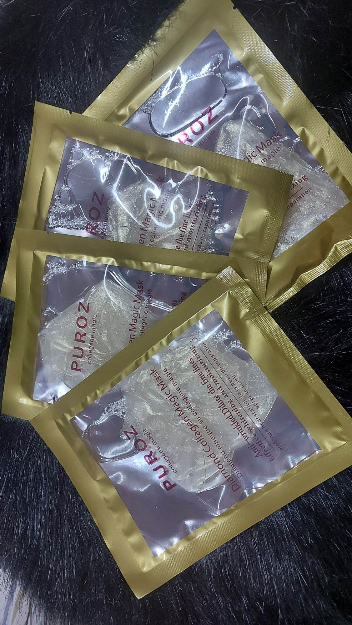 Combo 10 mặt nạ collagen tinh chất cá hồi Puroz - Pháp. Giúp da căng mịn.