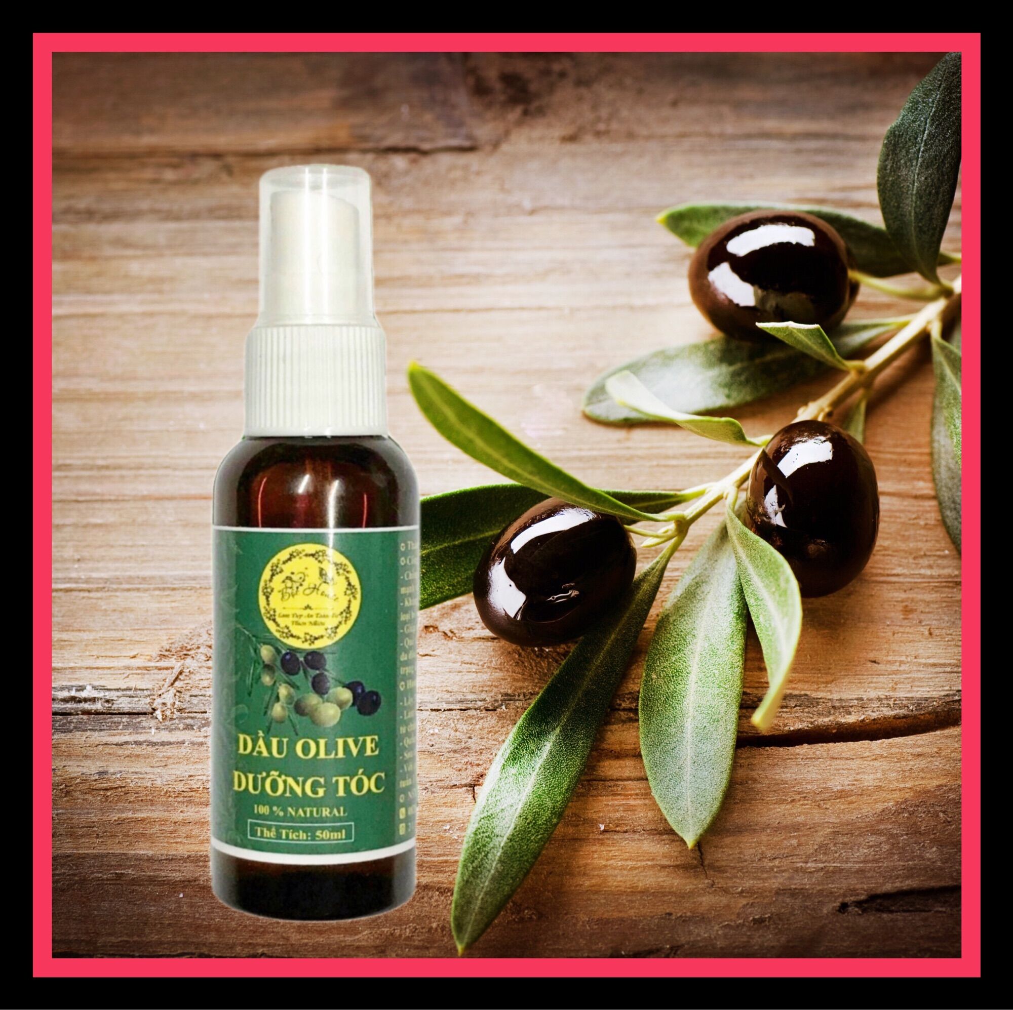 Tinh dầu dưỡng tóc olive bóng mượt/giúp tóc chắc khoẻ/