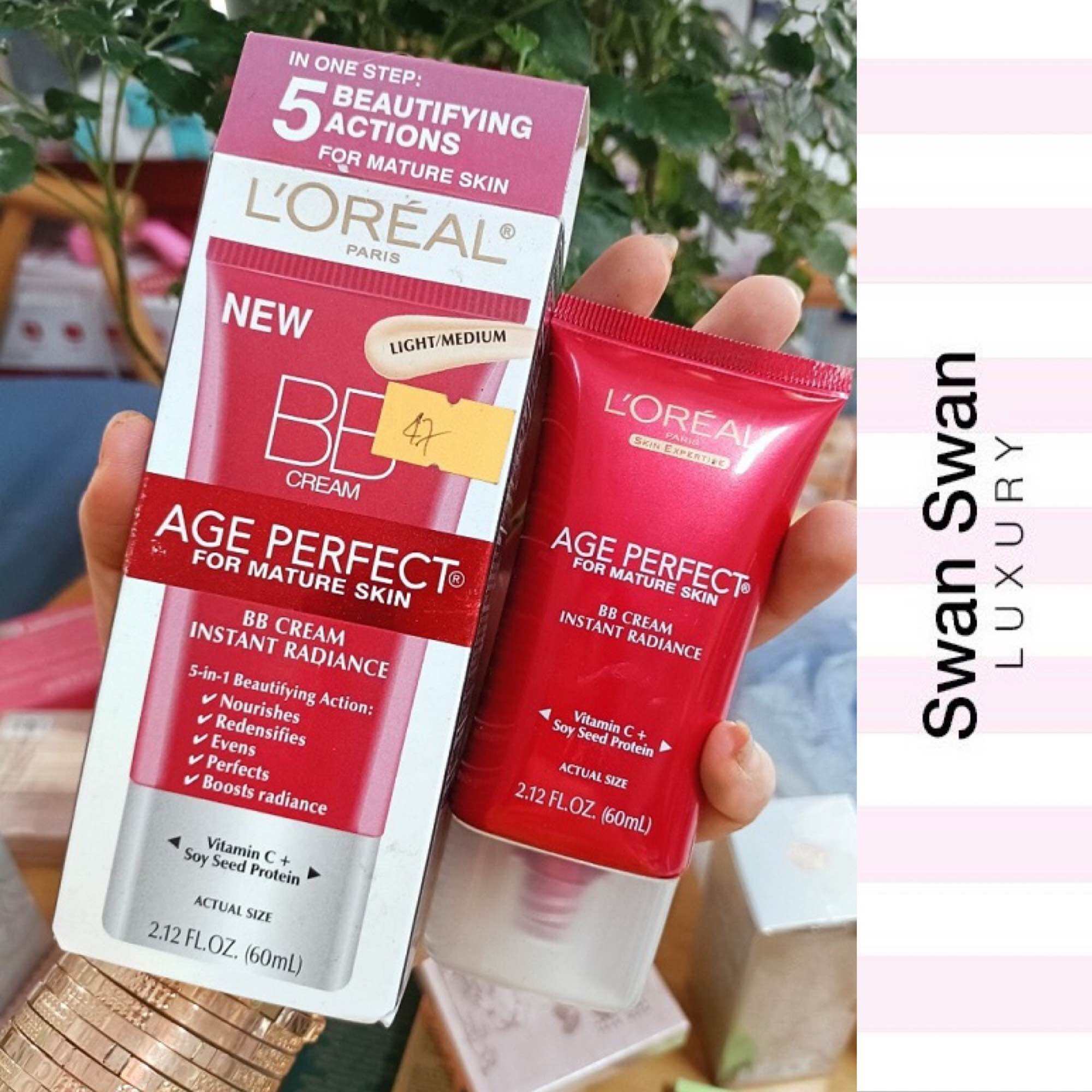 Kem Nền Dưỡng Trắng Da Chống Nắng BB Loreal 60ml