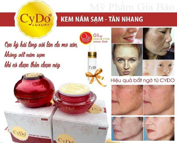 KEM NÁM SẠM TÀN NHANG CYDO 30g