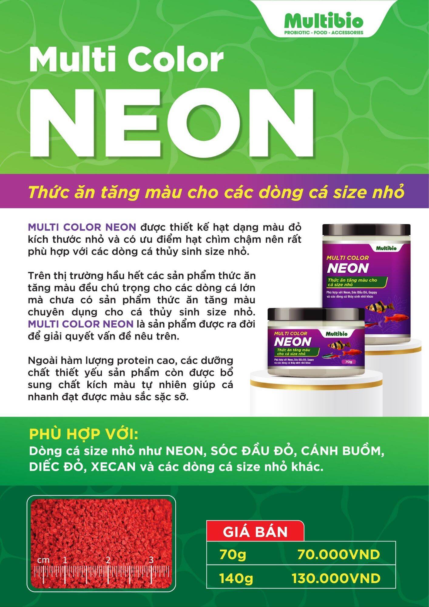 THỨC ĂN CHO CÁ NEON , CÁM CÁ NHỎ , THỨC ĂN CHO CÁ