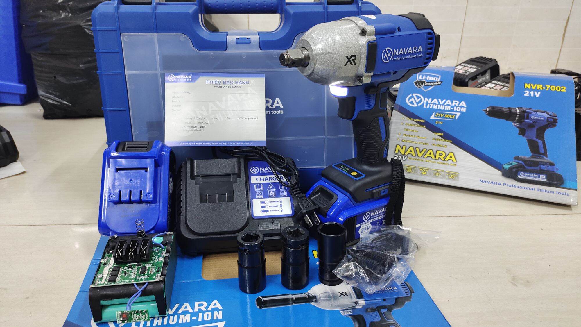 Máy siết bulong Navara 6003 chính hãng