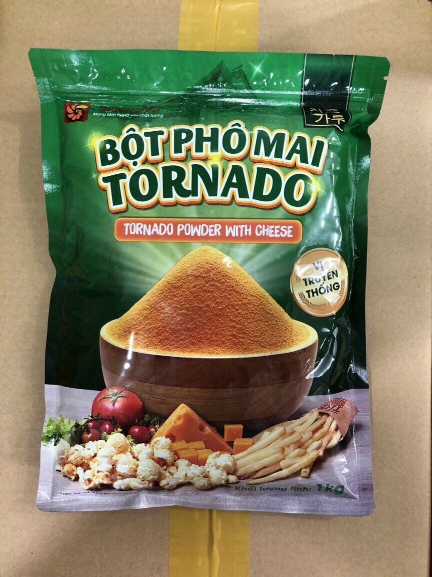 Bột phô mai lắc Tornado 500g (5 bịch 100g)