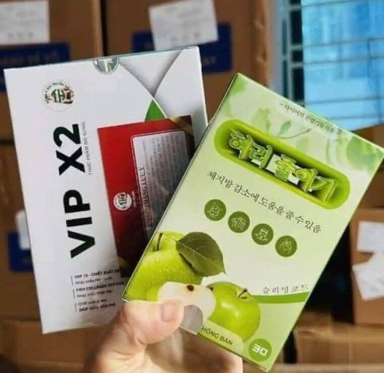 (Mẫu mới) giảm cân Tiến,hạnh víp Tặng kèm detox[hàng chính hãng]