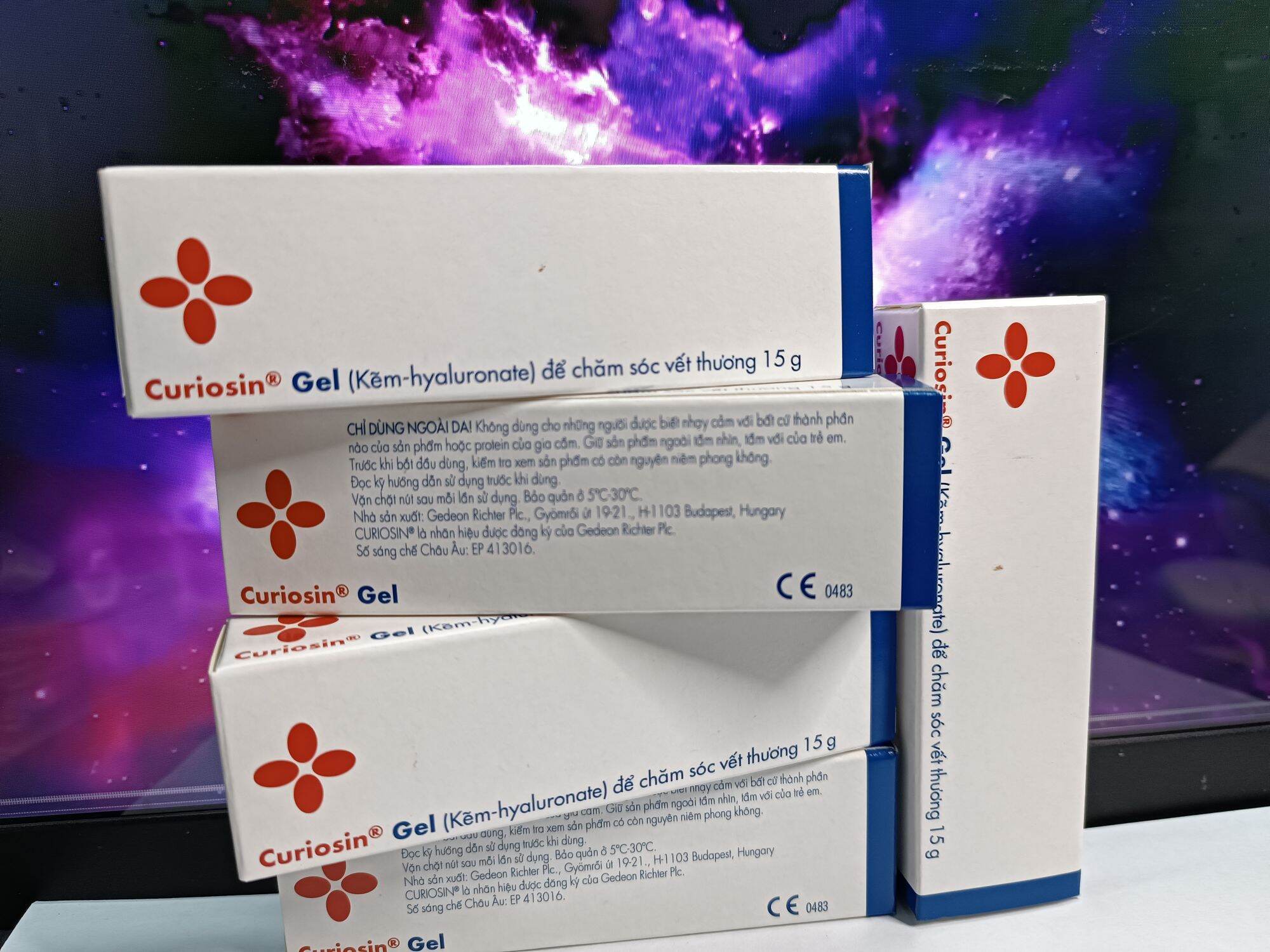 Curiosin Gel chăm sóc vết thương (15g)