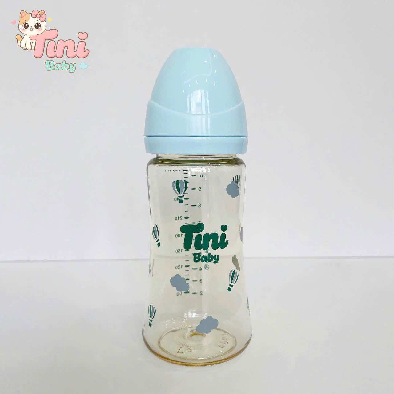 Bình sữa cổ rộng Tini Baby PPSU 170ml/ 270 ml