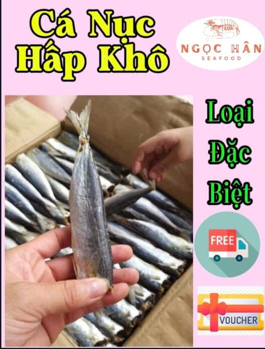 [Chỉ Ship Miền Bắc Đến Đà Nẵng] 1Kg Cá Nục Chuối Hấp Khô Vừa Con To Nhiều Thịt Dày Mình Vị Mặn Vừa Ăn