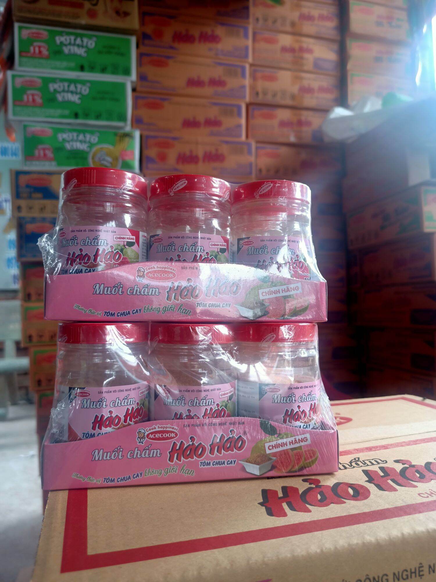 Muối chấm Hải Hảo (lốc 6 hủ)