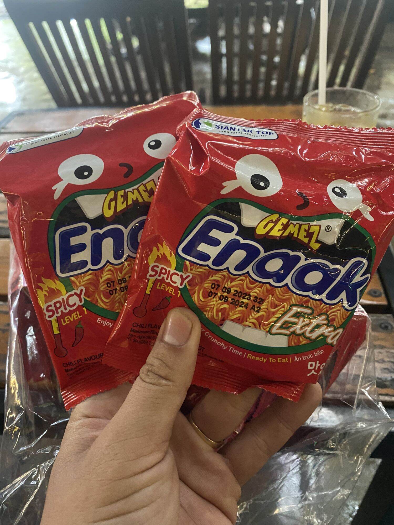 [combo 20 gói ] mì cay enaak 28g nhà kidos
