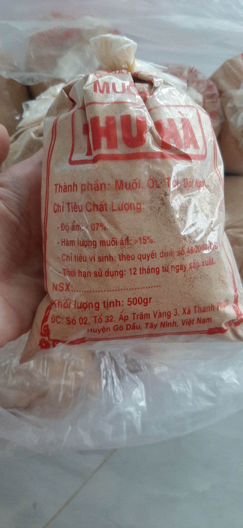 0.5kg Muối nhuyễn Tây Ninh ( Ăn chay được )