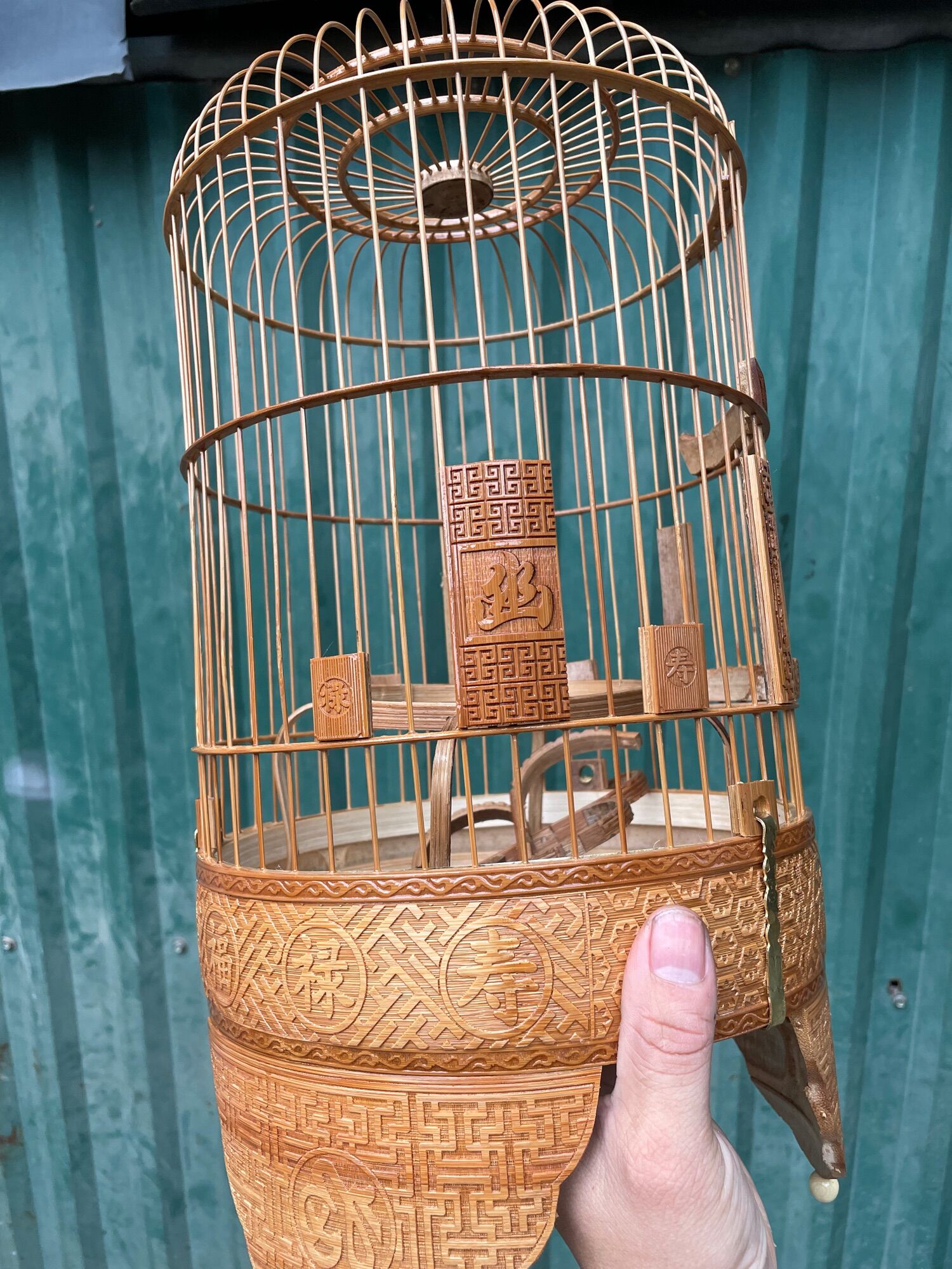 Lồng Chim Khuyên Lồng Chim Đục Bằng Tre Đẹp