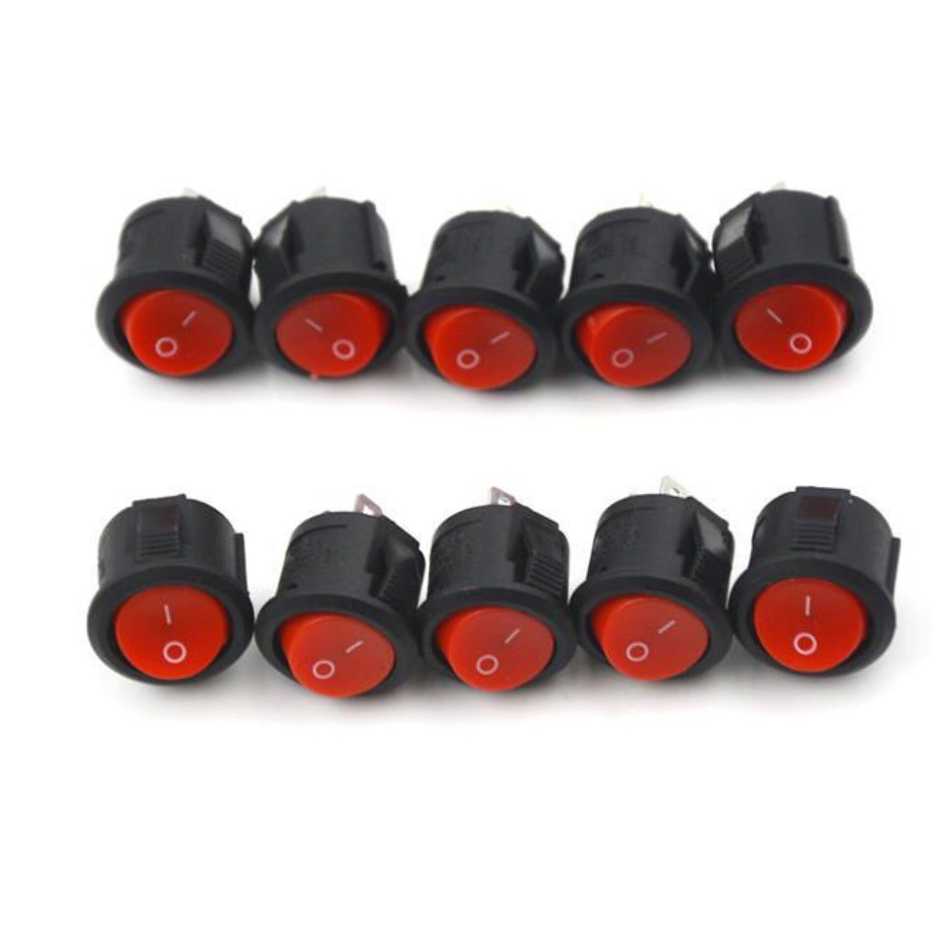 Công Tắc Tròn 2 Chốt On-Off 16mm 3a / 250v