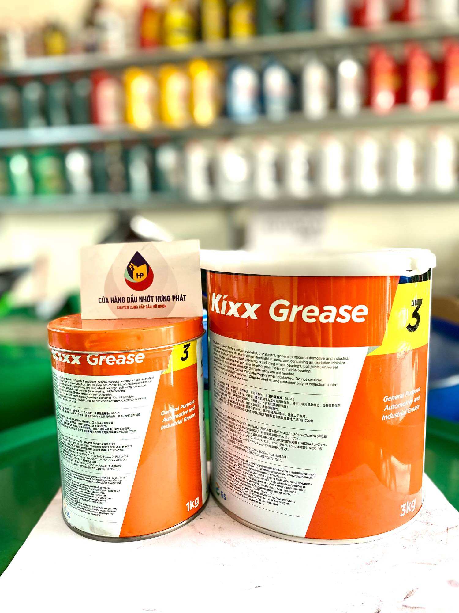 Mỡ hàn quốc kixx grease 3