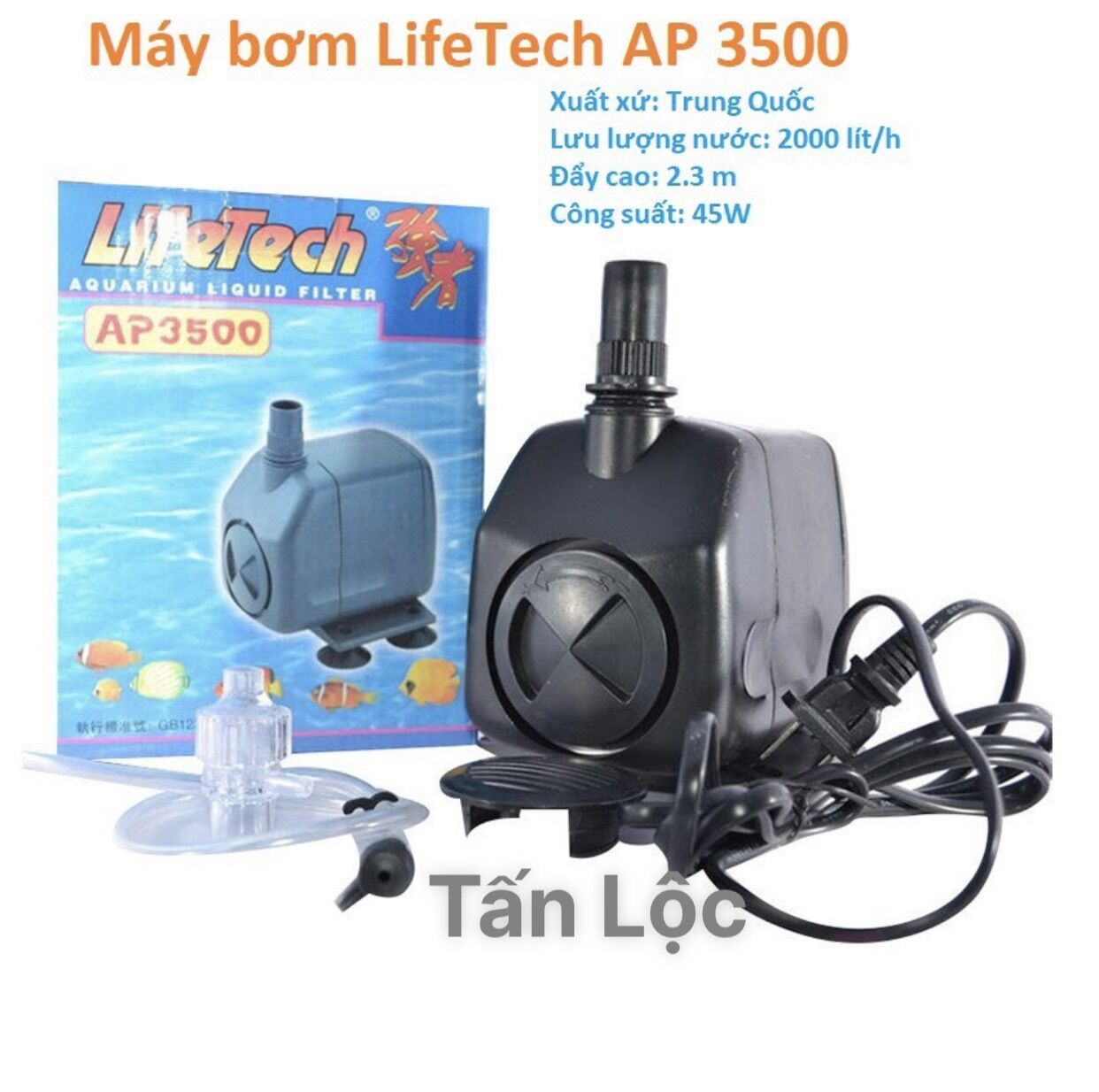 Máy Bơm Chìm Bể Cá Cảnh AP1000,AP1300,AP2000, AP3100,AP3500
