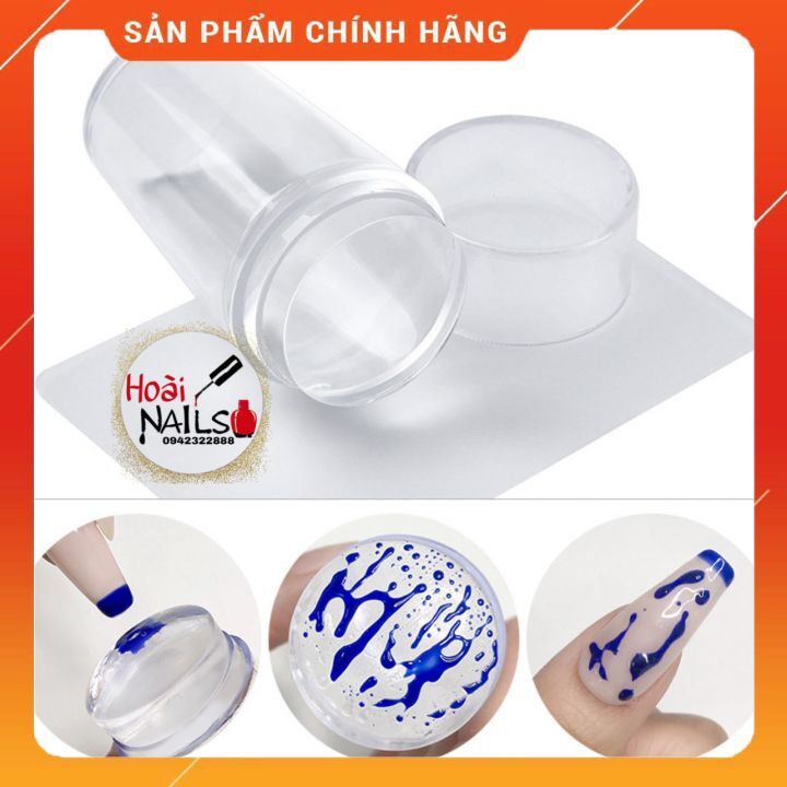 Dấu silicon làm fench đầu móng, in khuôn nail