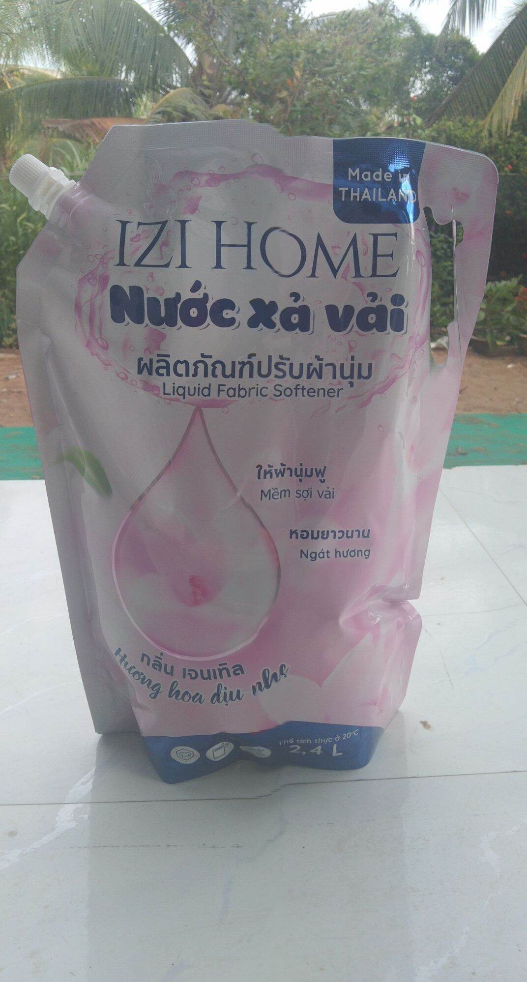nước xã vải izihome 2,4l