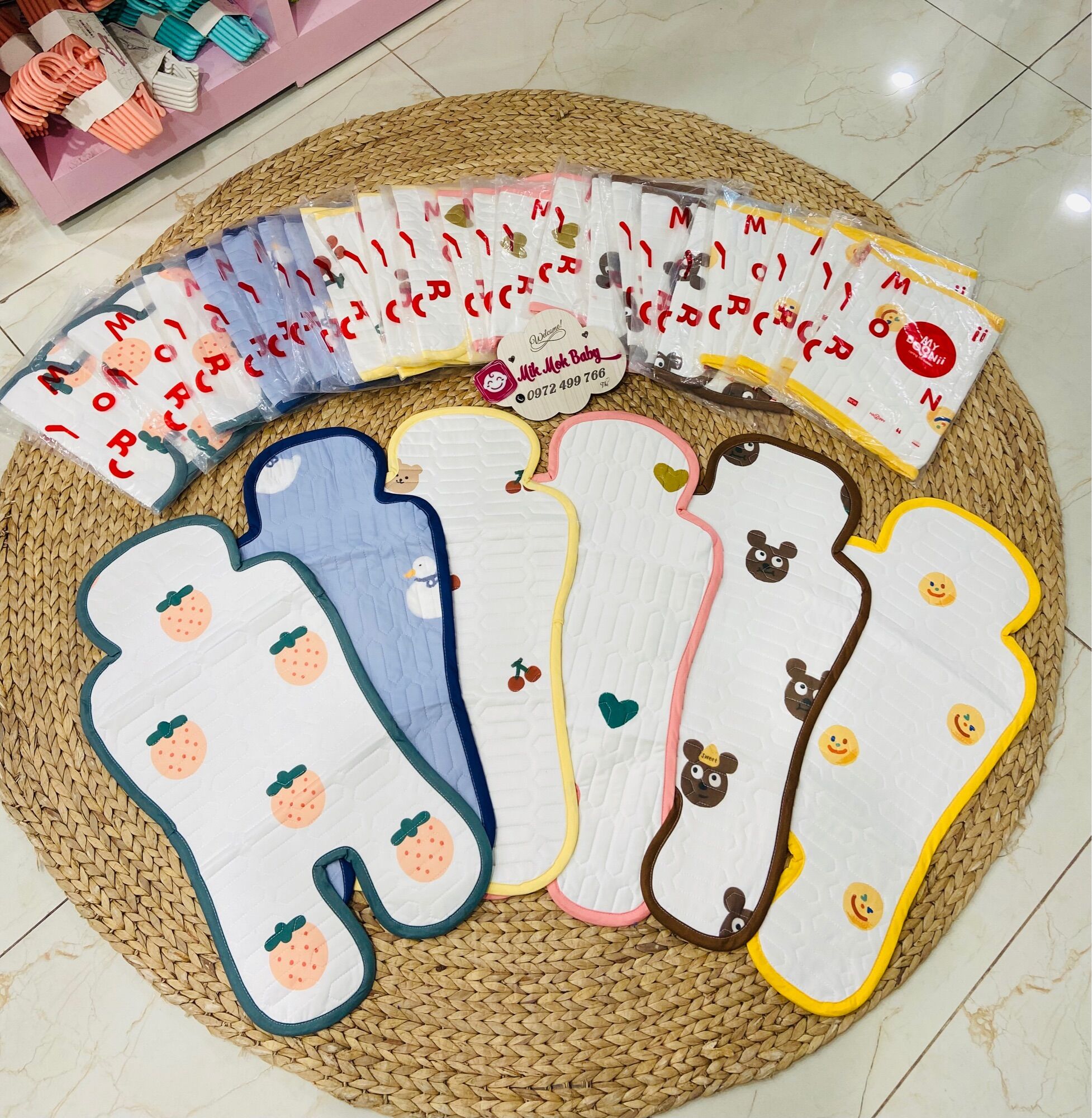 Lót Xe Đẩy Cao Su Non Siêu Thoáng Cho Bé Hàng Cao Cấp/ hàng có sẵn/mua hàng tặng quà/xin đánh giá 5*