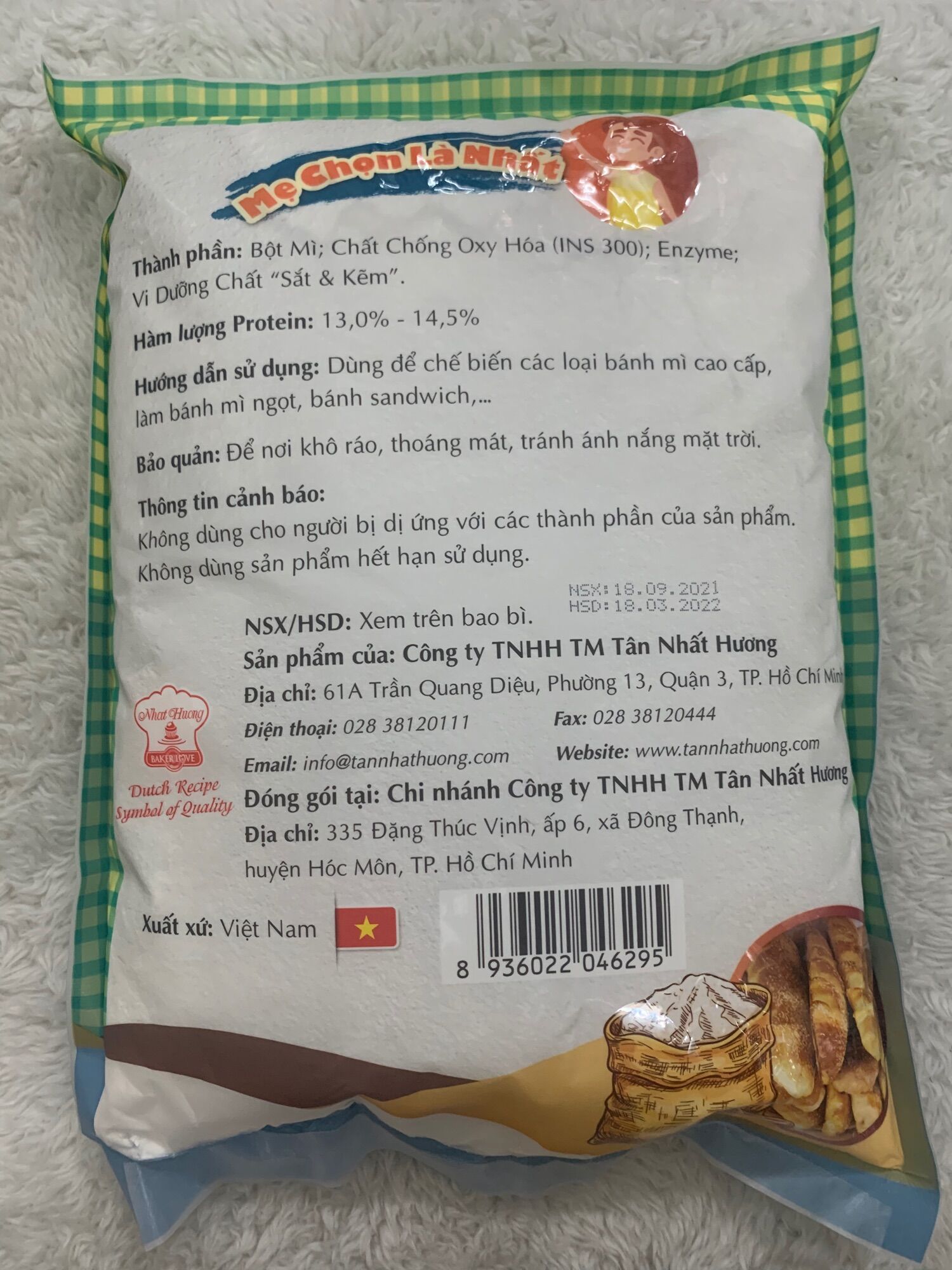 Bột mì số 13 Mama Choice 1kg