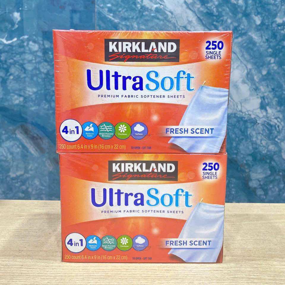 Giấy thơm quần áo KIRKLAND - Ultra Soft hộp 250 tờ