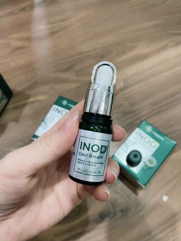 Inod Cool Breath Serum Eliminates Bad Breath, Reduces Mouth Heat, and Gingivitis 10ml