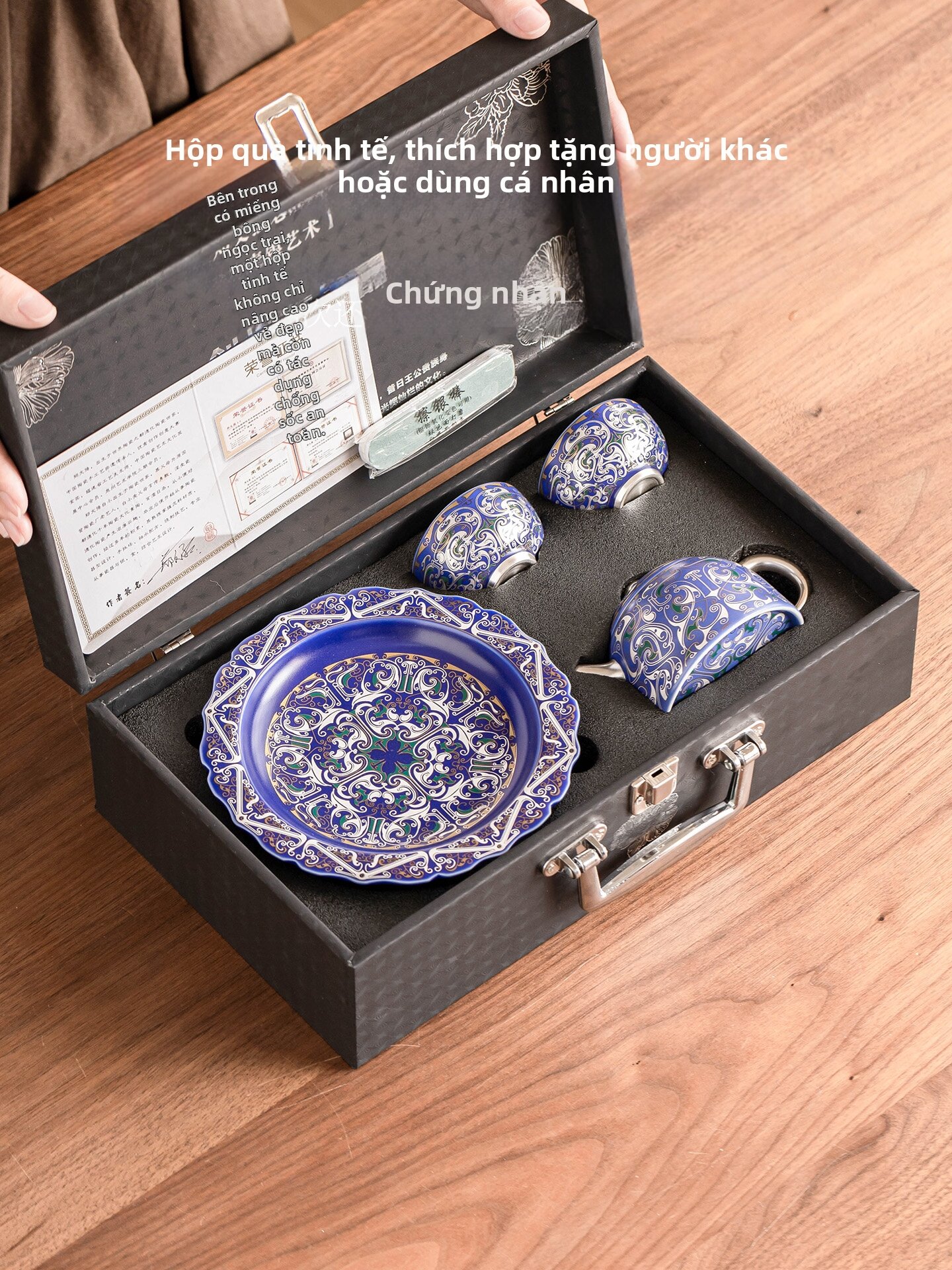 [Luxury Silver Dragon Tea Set,Luxury Silver Dragon Tea Set,] Giá 1,288,000 Đồng*Miễn phí vận chuyển