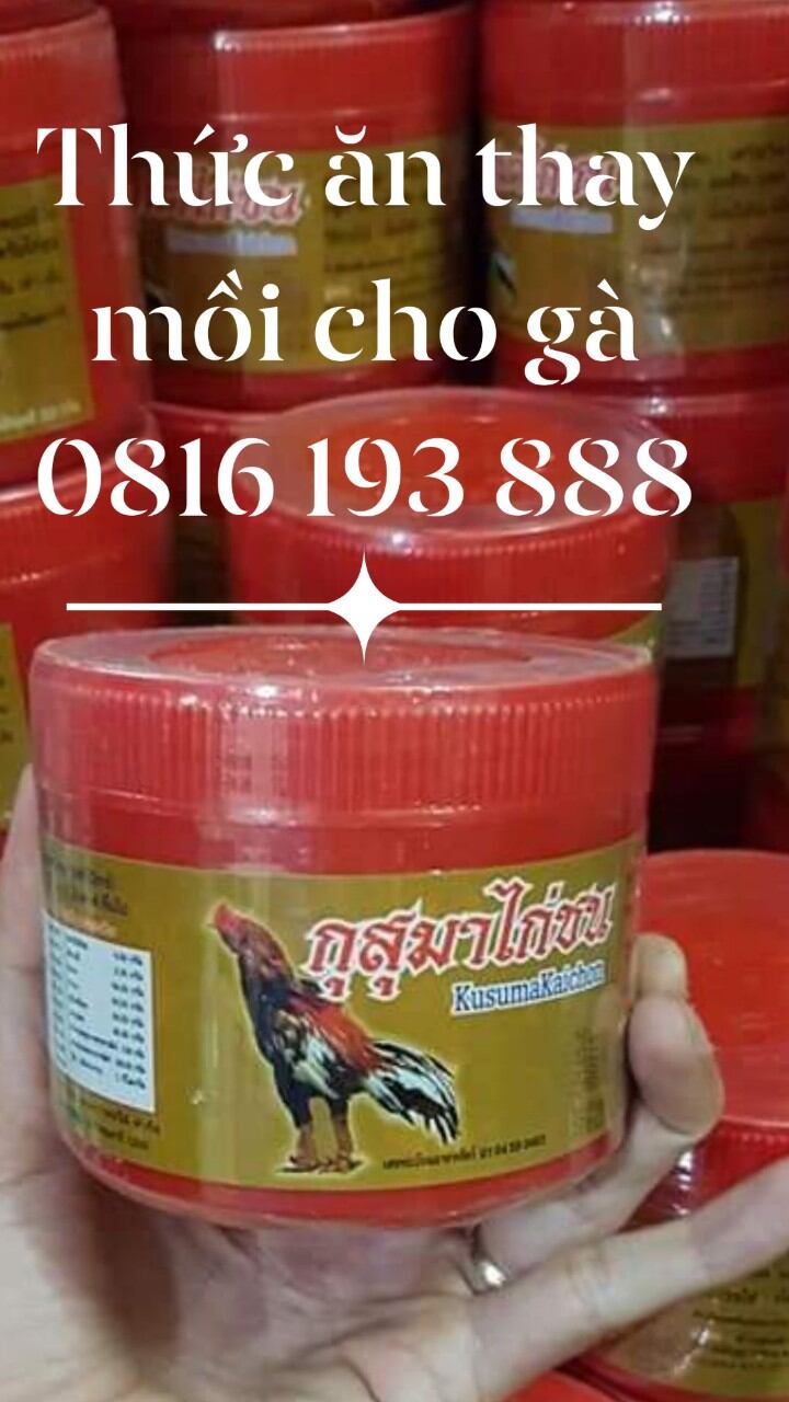 Thức ăn thay mồi tươi cho gà