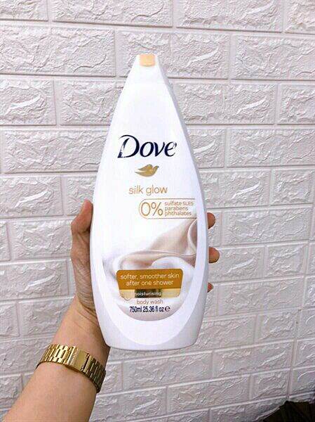 Sữa Tắm Dove Silk Glow - 750Ml