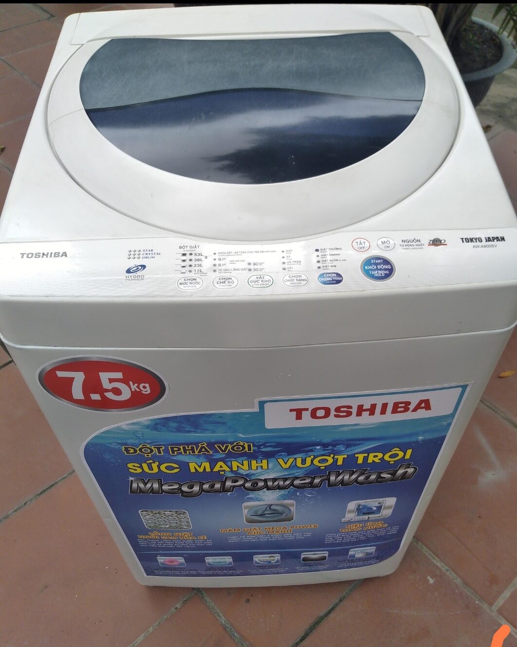 Máy giặt Toshiba 7.5kg , liên hệ 0825560840