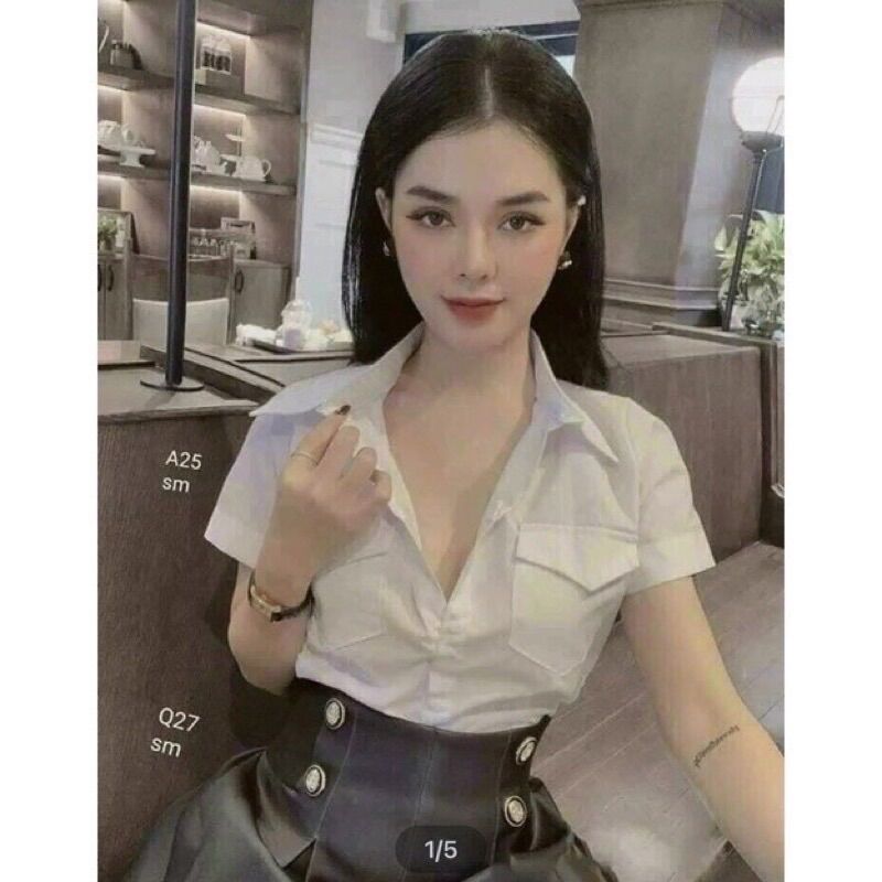 Áo Sơ Mi Bigsize Nữ từ 68kg đến 95kg