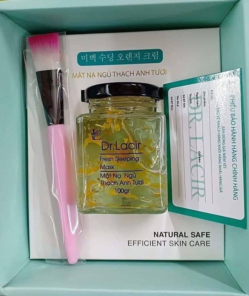 MẶT NẠ THẠCH ANH TƯƠI #DR_LACIR - CHO LÀN DA CĂNG MỊN