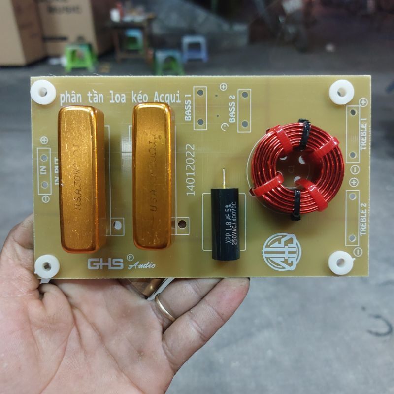 Phân tần loa đôi 2 bass 2 treble