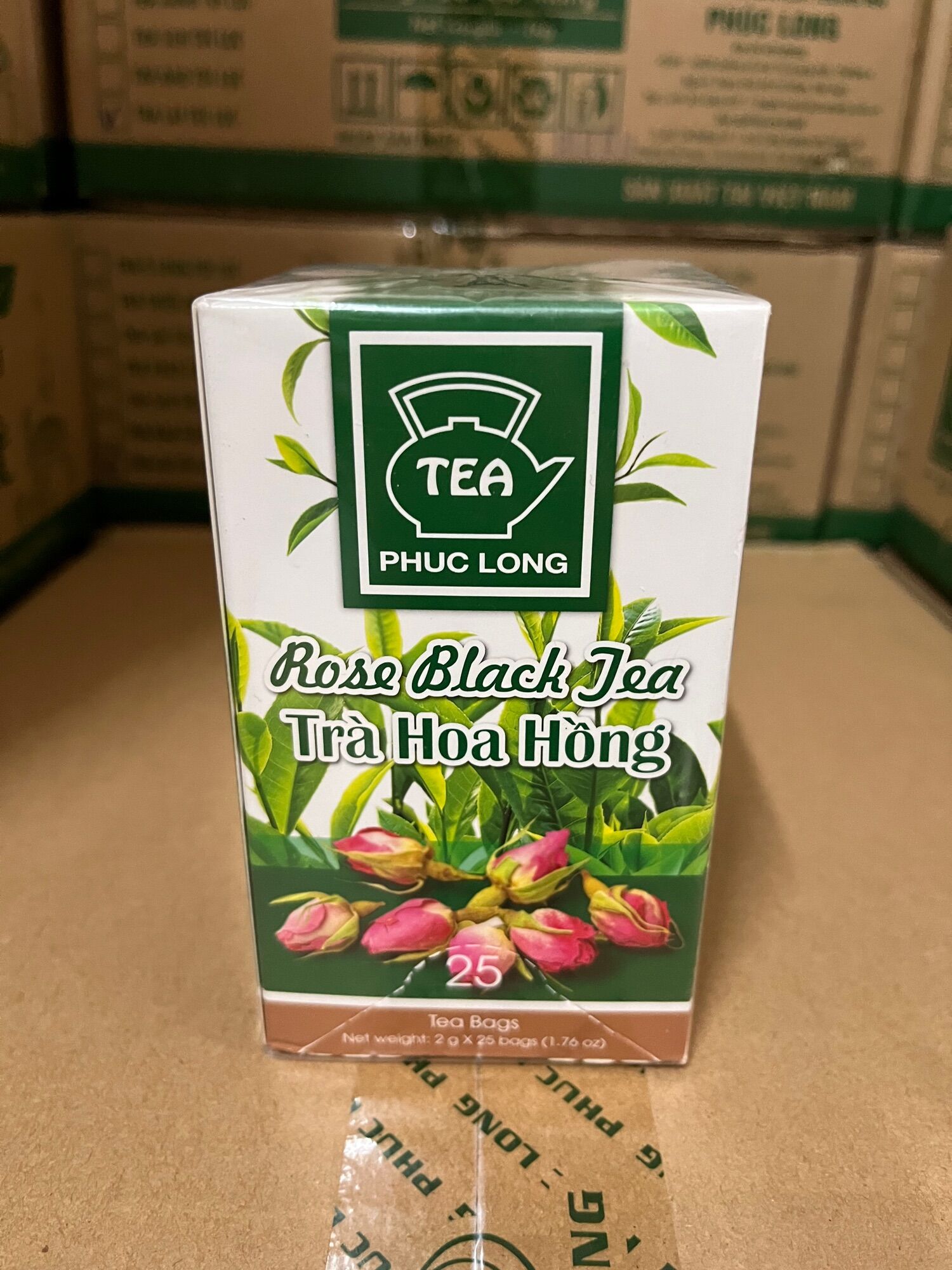 Trà Hoa Hồng Túi Lọc Phúc Long 25 tép 2g