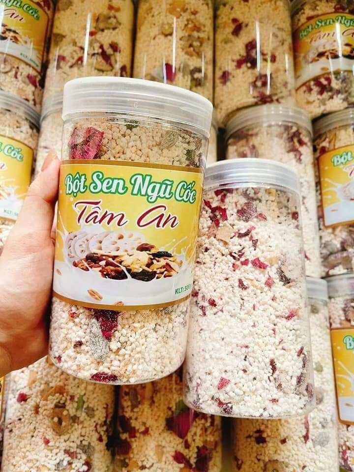 Bột củ sen ngũ cốc Tâm An hủ 500g