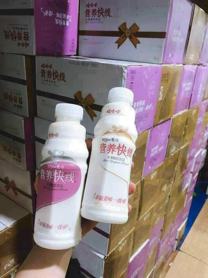 Sữa chua uống trái cây WAHAHA (thùng 15 chai 500ml)