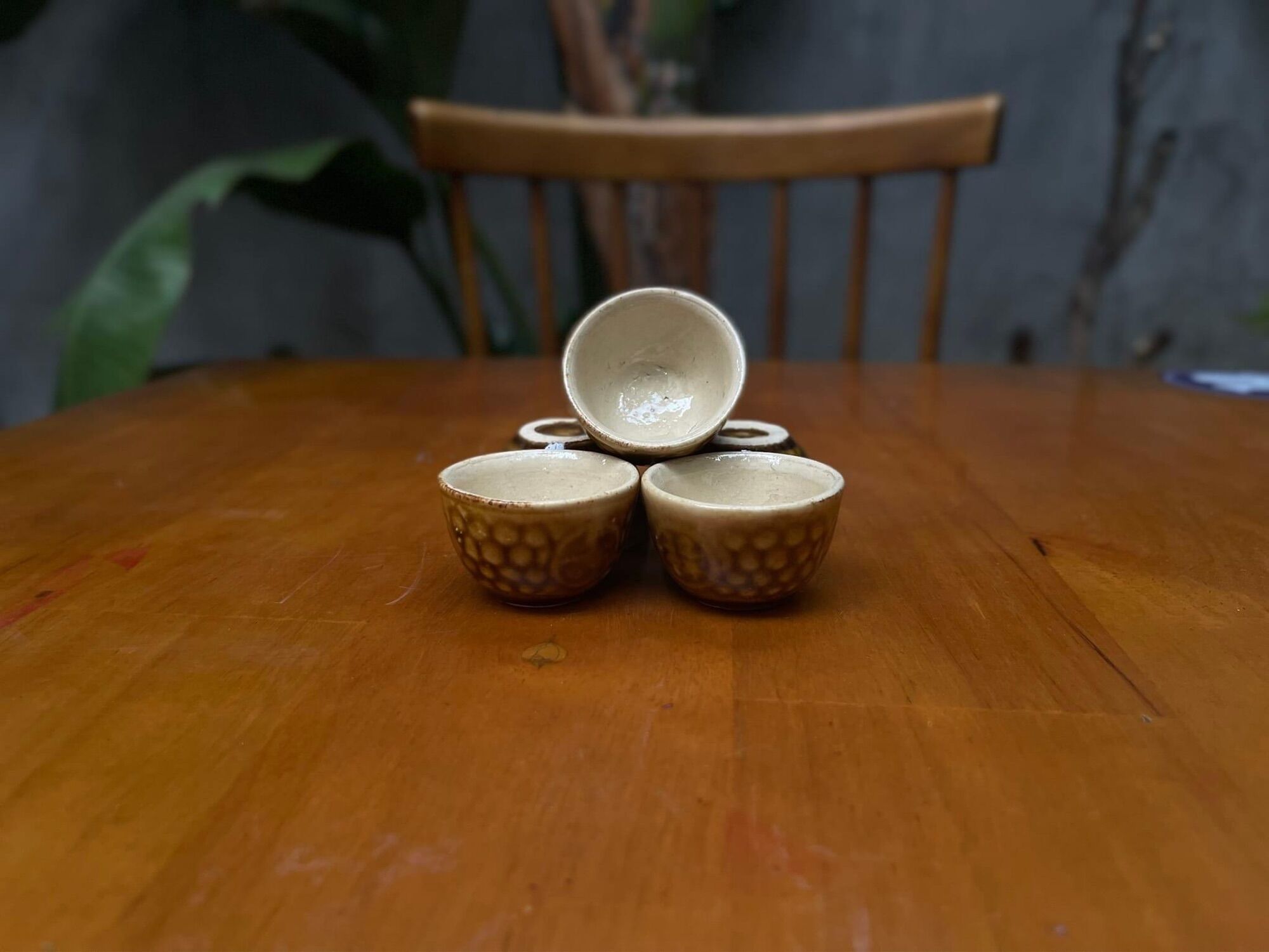 Combo 5 chung ăn hột vịt lộn