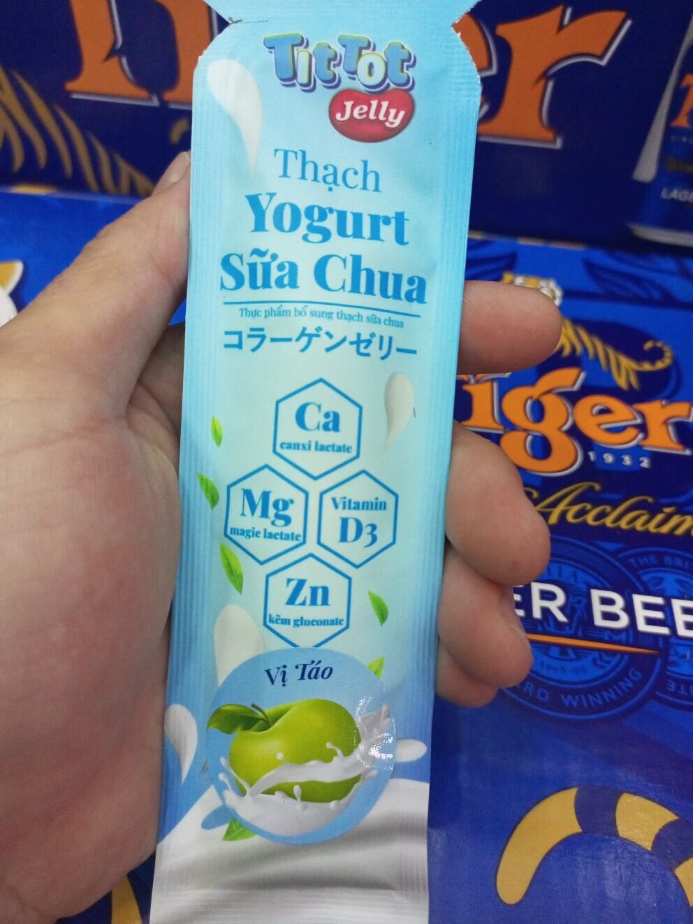 Thạch sữa chua TIttot mix 5 vị