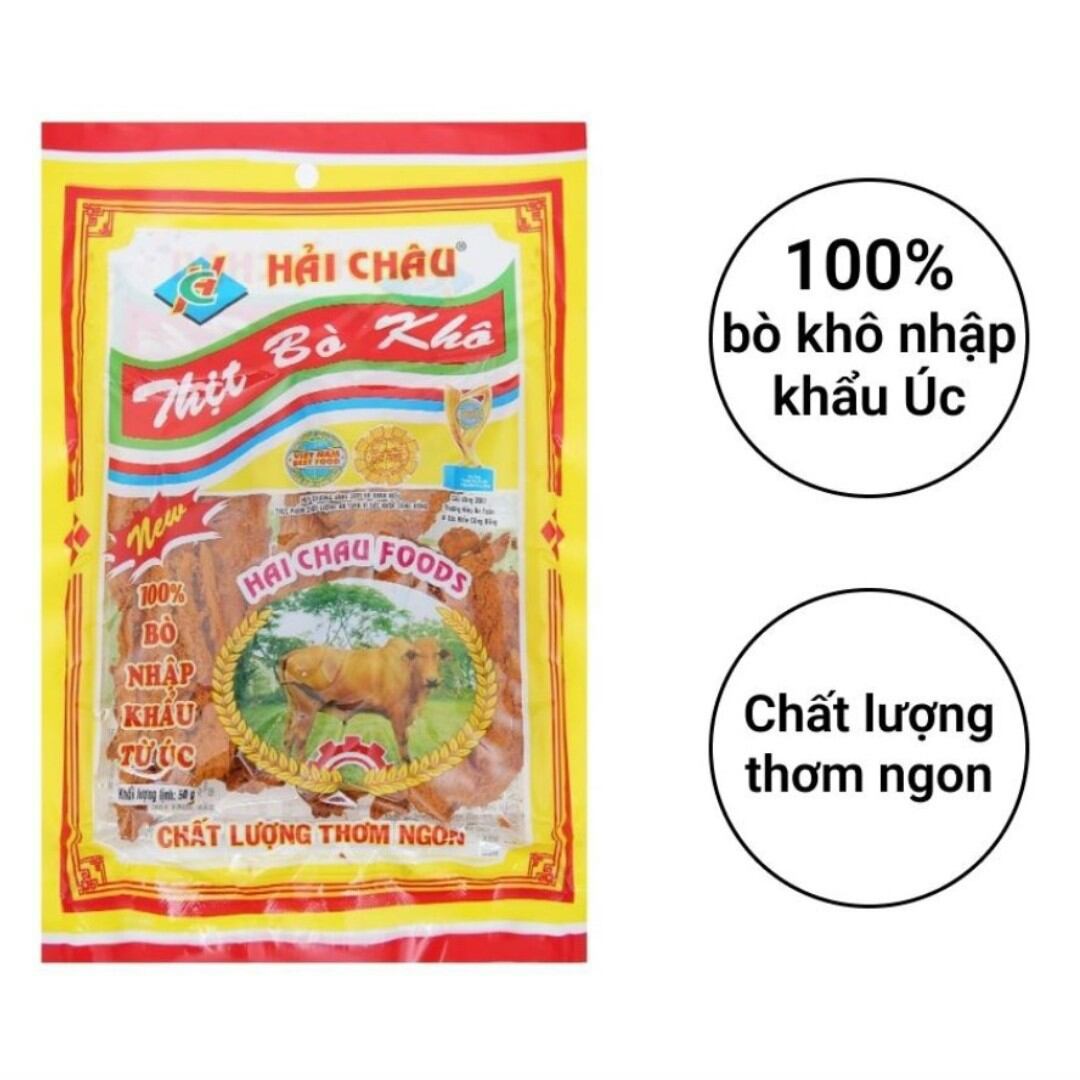 Thịt bò khô Hải Châu gói 50g