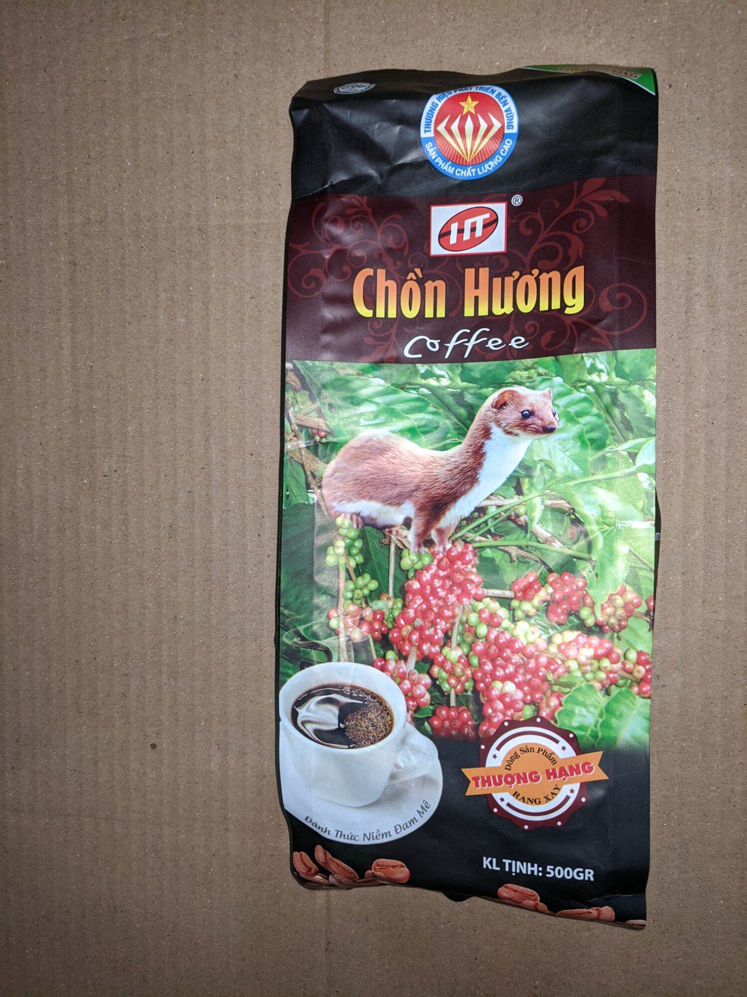 Cà phê Chồn hương Thượng hạng 500 g