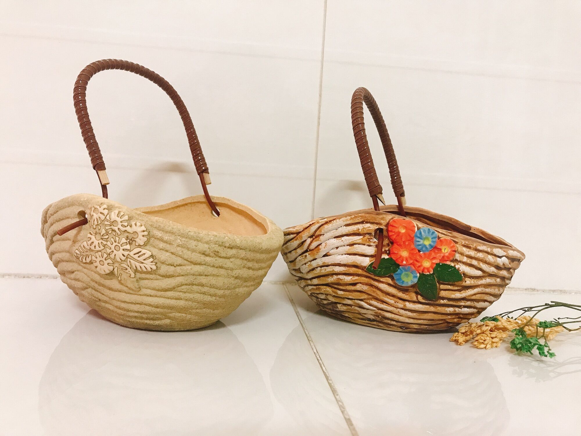Chậu gốm giả cổ nhập quảng châu(thích hợp trồng sen đá sương rồng)