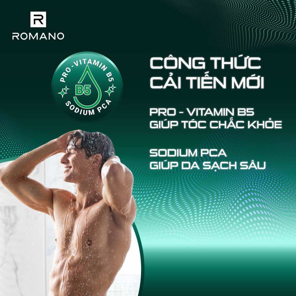 Tắm gội romano 650g