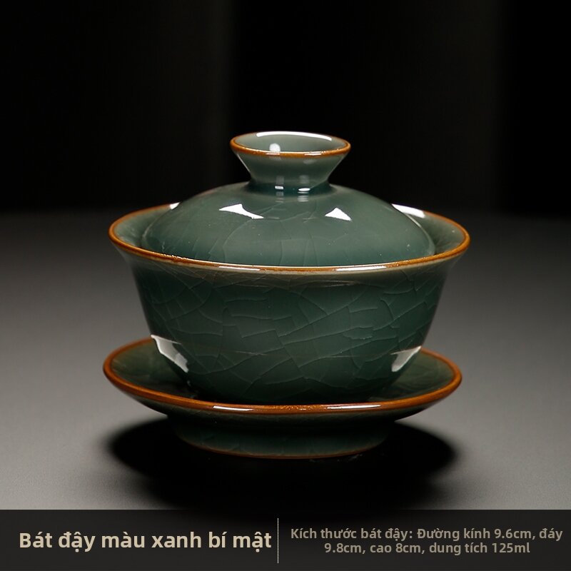 Single Large Heat Resistant Retro Chinese Ceramic Tea Cup - 6