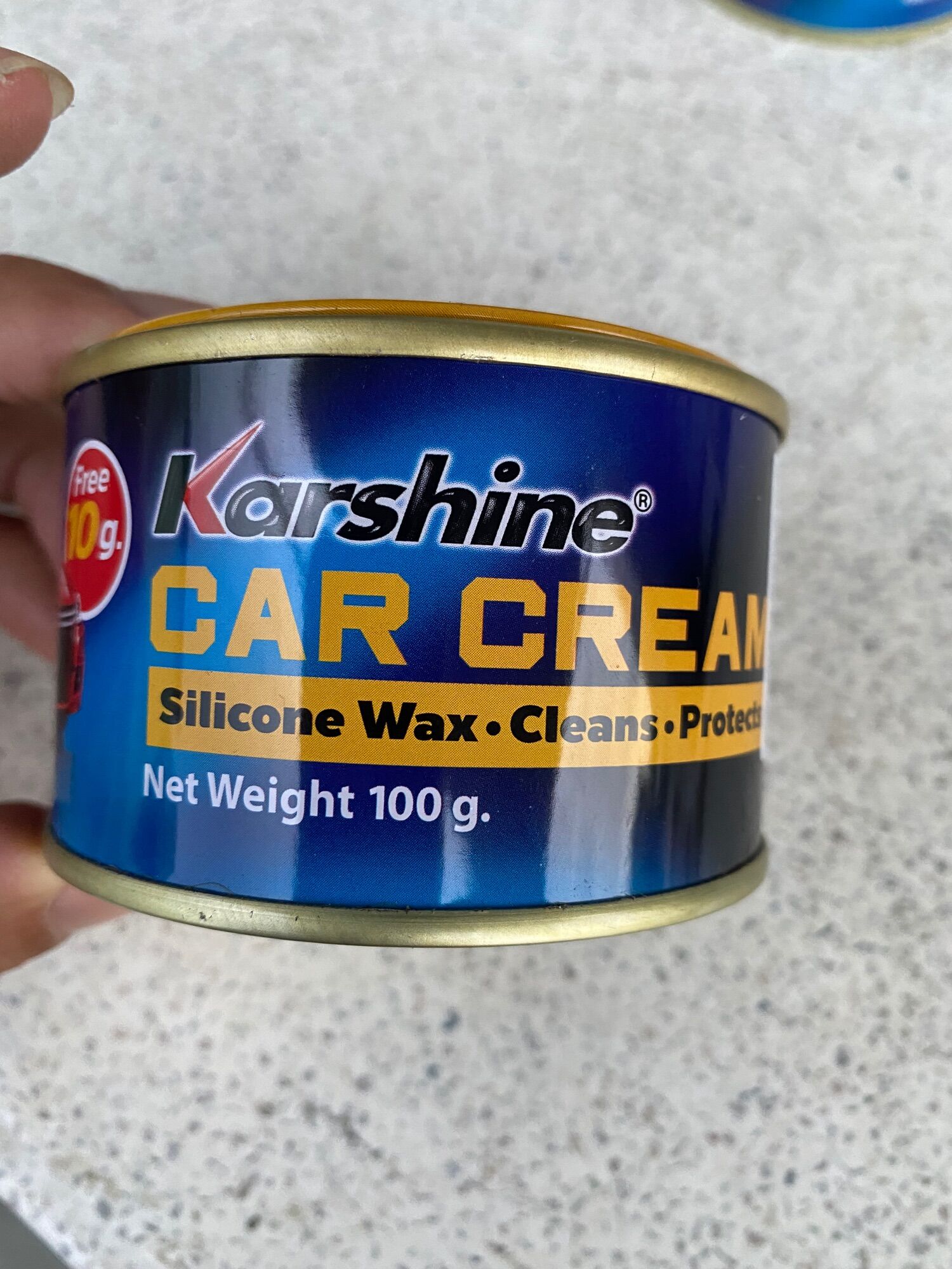 Kem đánh bóng Karshine Cream 100g đánh bóng sơn, nhựa, đá, gỗ, kim loại