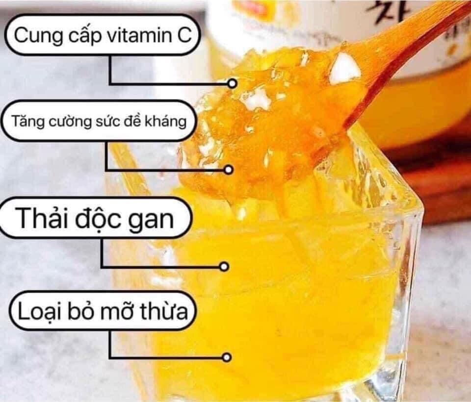 Mật ong chanh vàng hàn quốc 1000gr