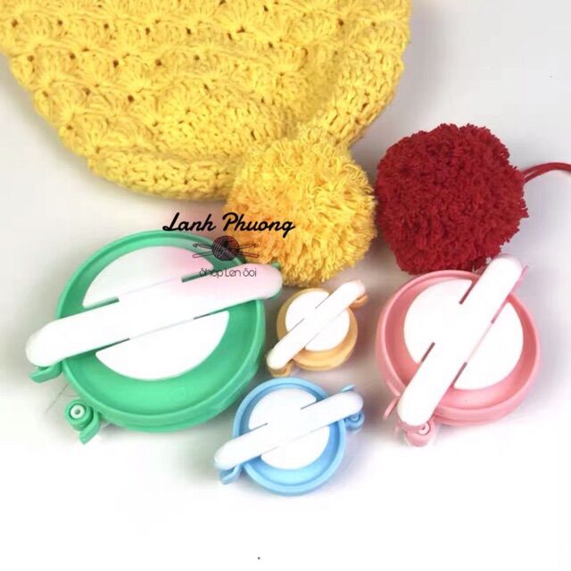 Pompom Kinitting Loom Round Cotton Ball Making Tool