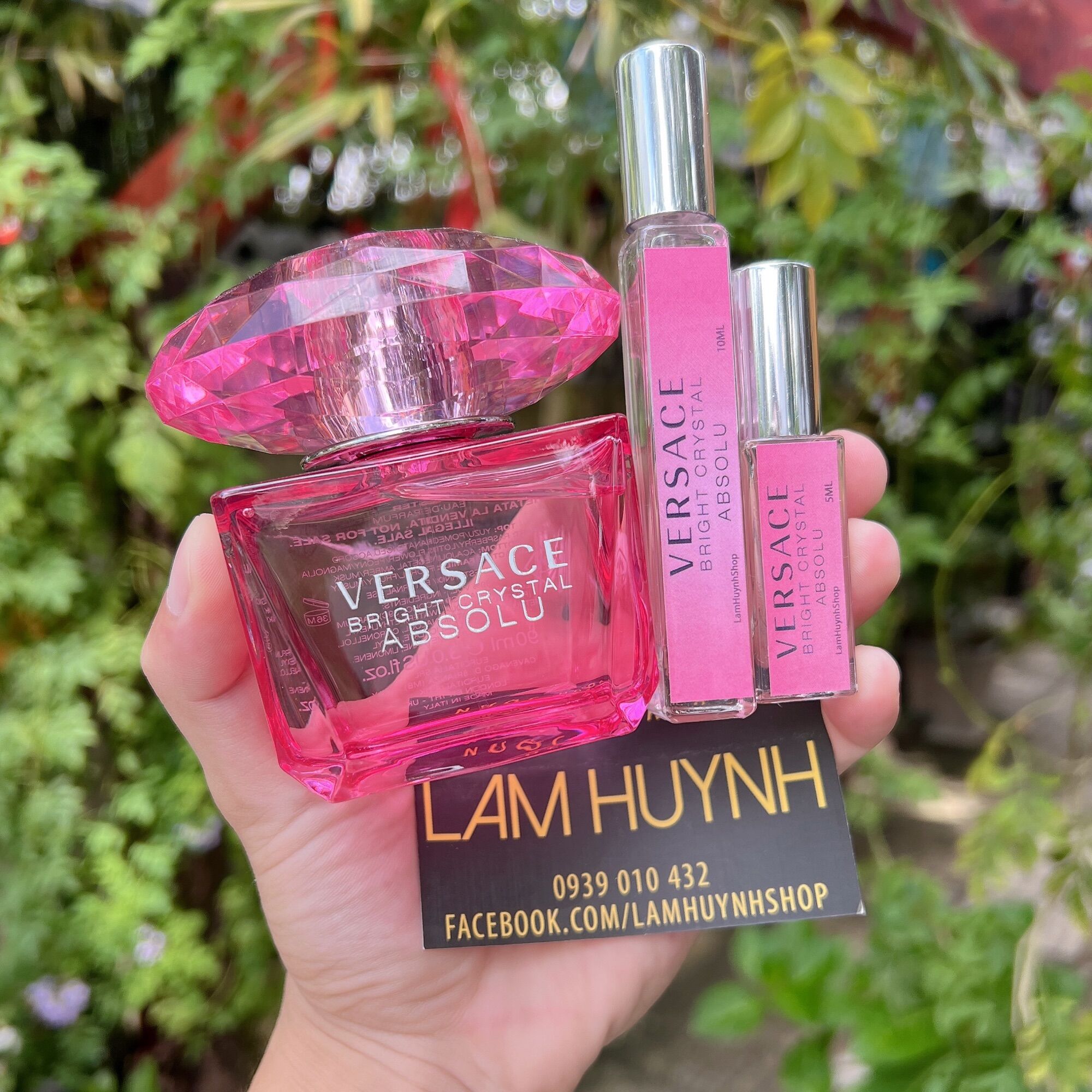 Mẫu Thử Nước Hoa VERSACE BRIGHT CRYSTAL ABSOLU 5ml - 10ml