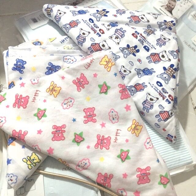 Tã vải chéo sơ sinh mềm đẹp