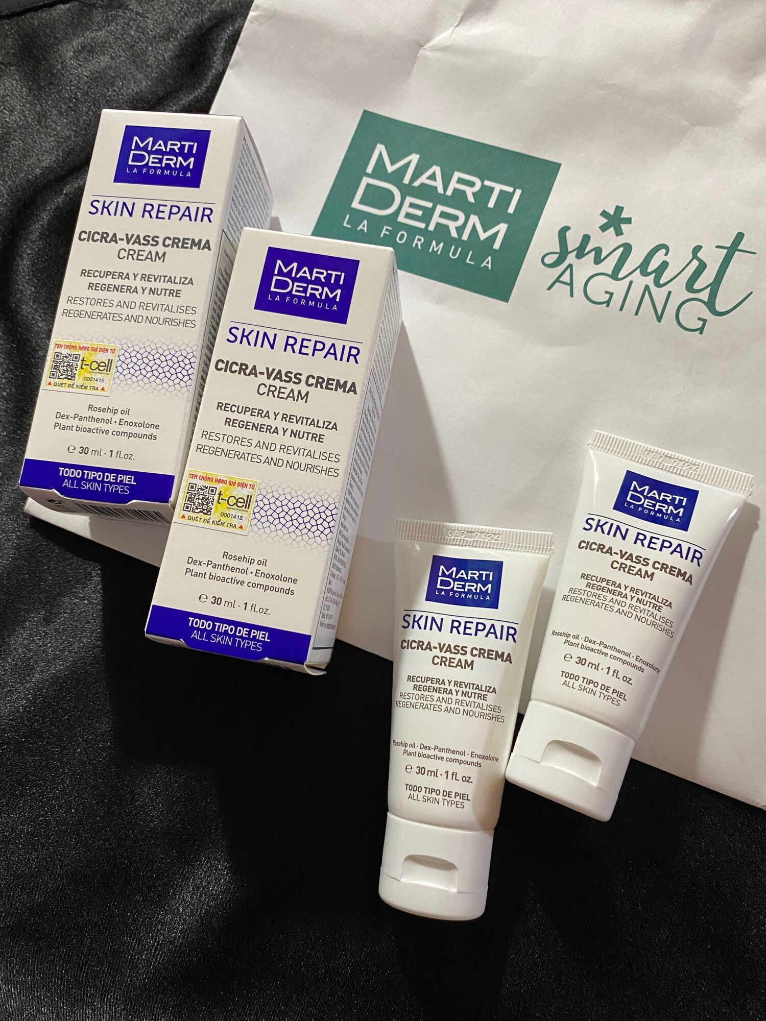 KEM DƯỠNG LÀM DỊU DA Martiderm Cicra Vass Cream