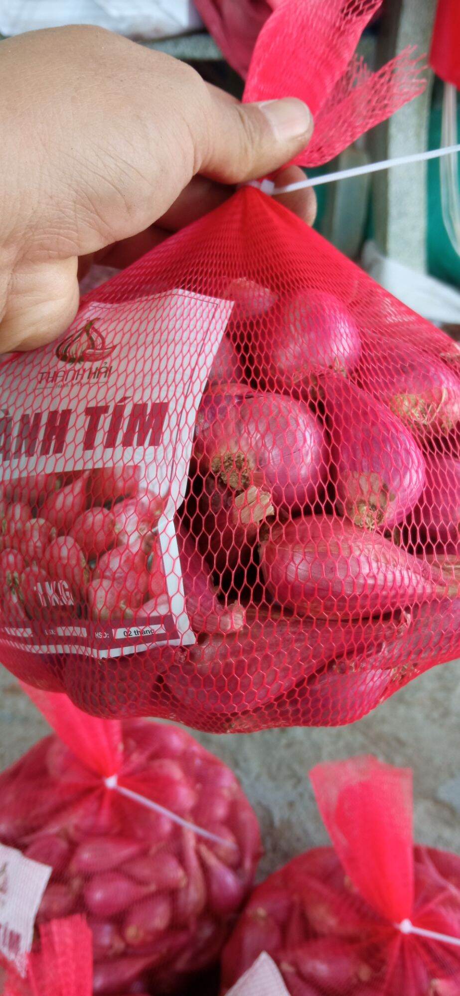 combo 3kg hành tím Ninh Thuận